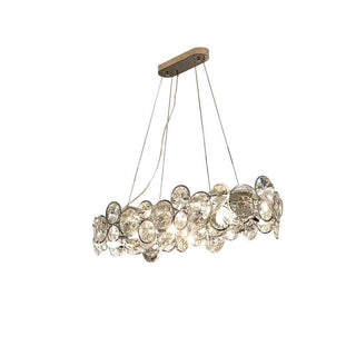 Chrome Round Crystal Chandelier Arkstarhome