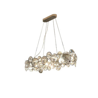 Chrome Round Crystal Chandelier Arkstarhome