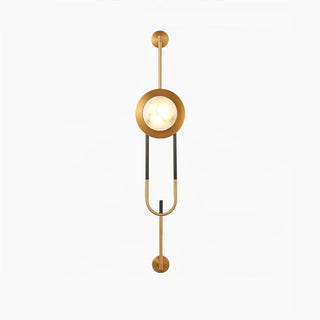 Circular Marble Wall Light Arkstarhome