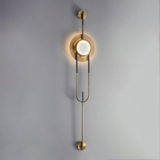 Circular Marble Wall Light Arkstarhome