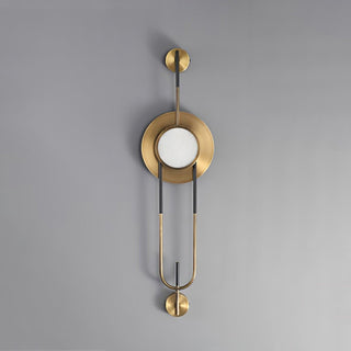 Circular Marble Wall Light Arkstarhome