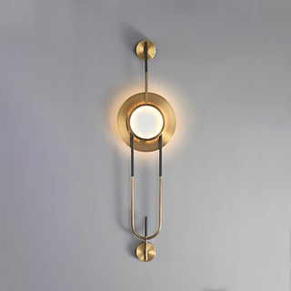 Circular Marble Wall Light Arkstarhome
