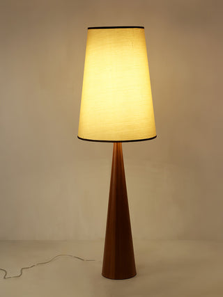 Faux Wood Conical Floor Lamp Arkstarhome