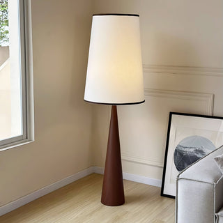 Faux Wood Conical Floor Lamp Arkstarhome