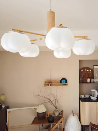 Cotton Balls Chandelier Arkstarhome