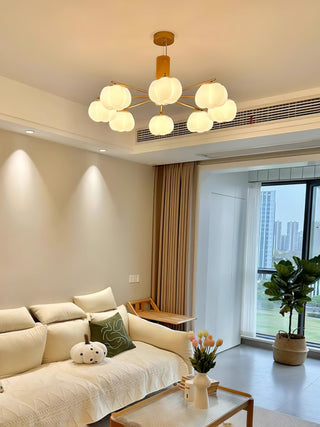 Cotton Balls Chandelier Arkstarhome
