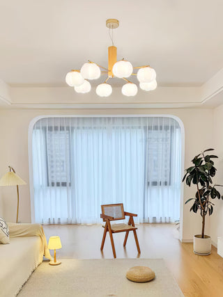 Cotton Balls Chandelier Arkstarhome