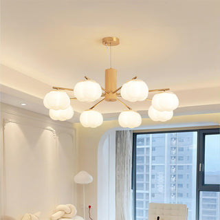 Cotton Balls Chandelier Arkstarhome