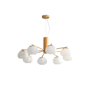 Cotton Balls Chandelier Arkstarhome
