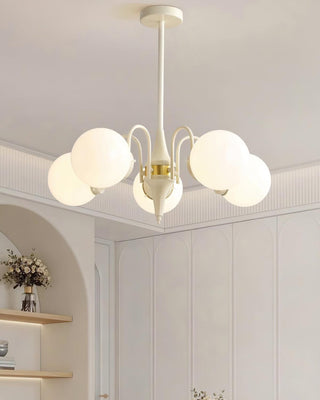 Cream Ball Chandelier Arkstarhome