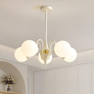 Cream Ball Chandelier Arkstarhome
