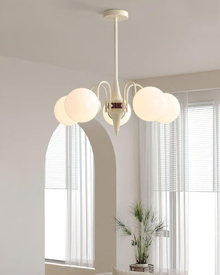 Cream Ball Chandelier Arkstarhome