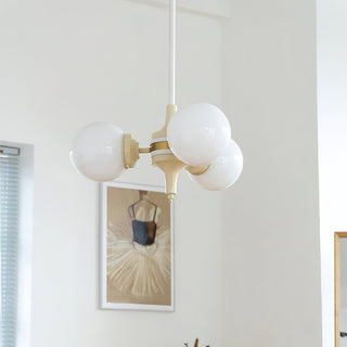 Cream Ball Chandelier Arkstarhome