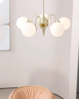 Cream Ball Chandelier Arkstarhome