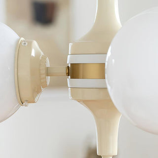 Cream Ball Chandelier Arkstarhome