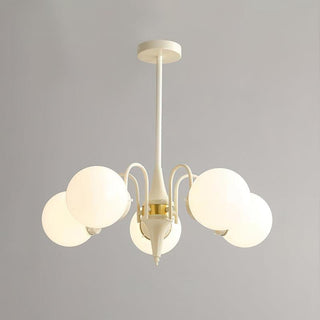 Cream Ball Chandelier Arkstarhome