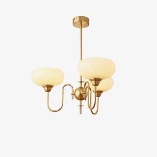 Creamy Persimmon Chandelier Arkstarhome