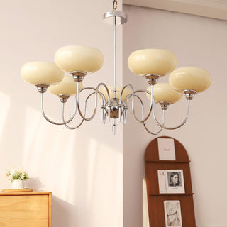 Creamy Persimmon Chandelier Arkstarhome