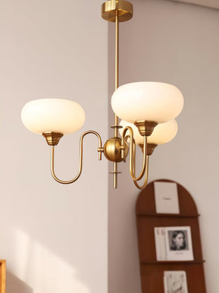 Creamy Persimmon Chandelier Arkstarhome
