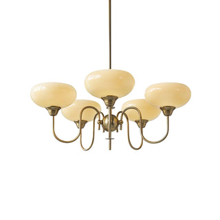 Creamy Persimmon Chandelier Arkstarhome