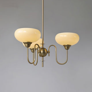 Creamy Persimmon Chandelier Arkstarhome
