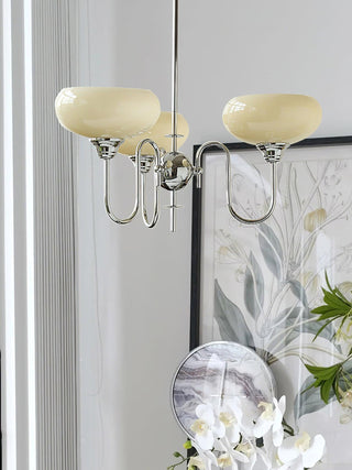 Creamy Persimmon Chandelier Arkstarhome