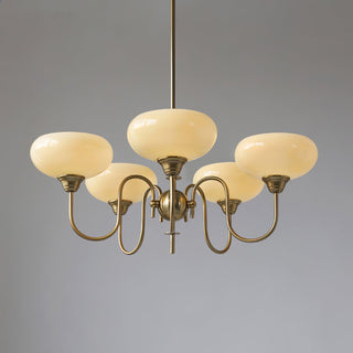 Creamy Persimmon Chandelier Arkstarhome
