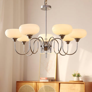 Creamy Persimmon Chandelier Arkstarhome