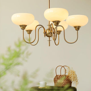 Creamy Persimmon Chandelier Arkstarhome