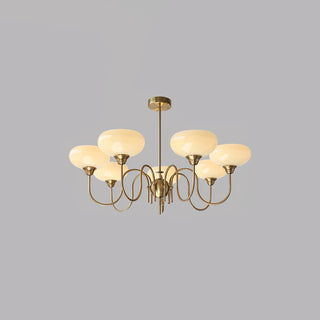 Creamy Persimmon Chandelier Arkstarhome