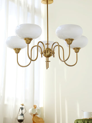 Creamy Persimmon Chandelier Arkstarhome