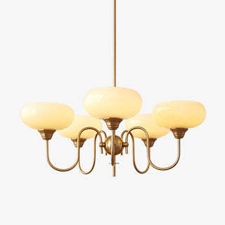 Creamy Persimmon Chandelier Arkstarhome
