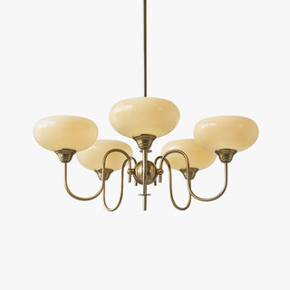 Creamy Persimmon Chandelier Arkstarhome