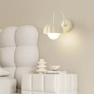 Creamy Pumpkin Wall Light Arkstarhome