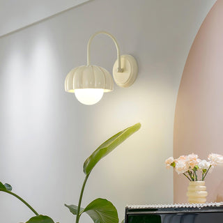 Creamy Pumpkin Wall Light Arkstarhome