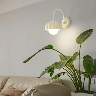 Creamy Pumpkin Wall Light Arkstarhome