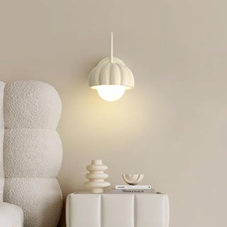 Creamy Pumpkin Wall Light Arkstarhome