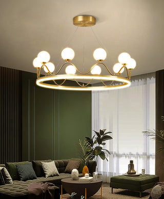 Crown Brass Chandelier Arkstarhome