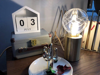Crystal Bulb Table Lamp Arkstarhome