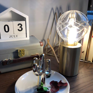 Crystal Bulb Table Lamp Arkstarhome