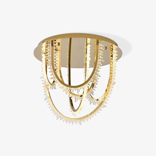 Crystal Corde Ceiling Light Arkstarhome