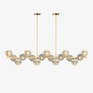 Crystal Glass Ball Chandelier Arkstarhome