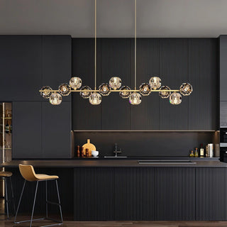 Crystal Glass Ball Chandelier Arkstarhome