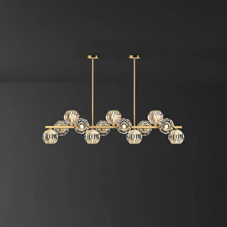 Crystal Glass Ball Chandelier Arkstarhome