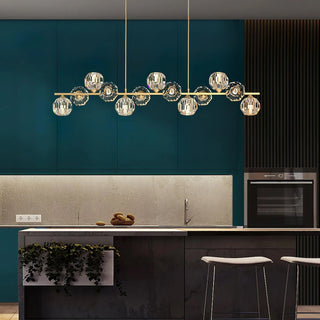 Crystal Glass Ball Chandelier Arkstarhome