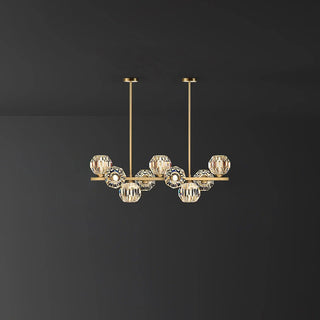 Crystal Glass Ball Chandelier Arkstarhome