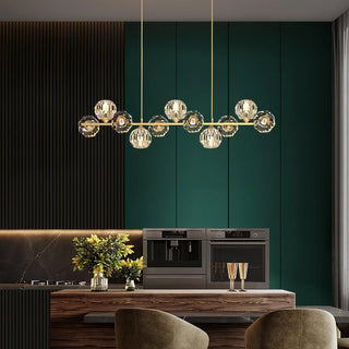 Crystal Glass Ball Chandelier Arkstarhome