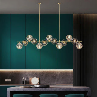 Crystal Glass Ball Chandelier Arkstarhome