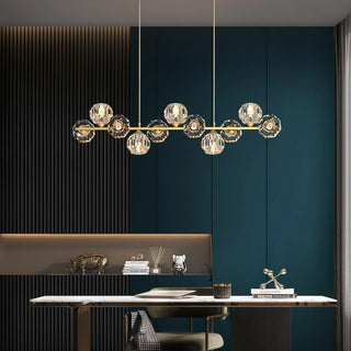 Crystal Glass Ball Chandelier Arkstarhome