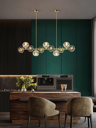 Crystal Glass Ball Chandelier Arkstarhome